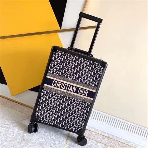 christian dior luggage|christian dior suitcase.